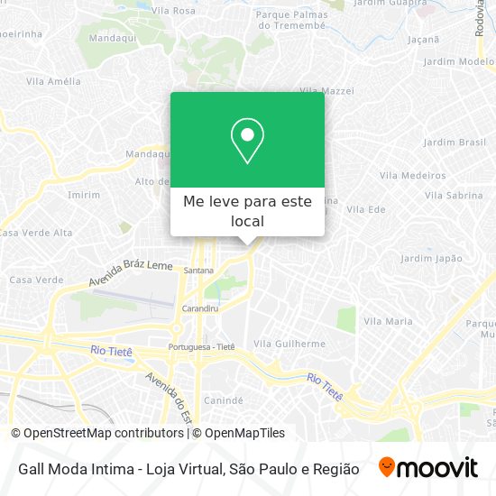 Gall Moda Intima - Loja Virtual mapa
