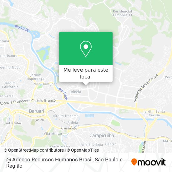 @ Adecco Recursos Humanos Brasil mapa