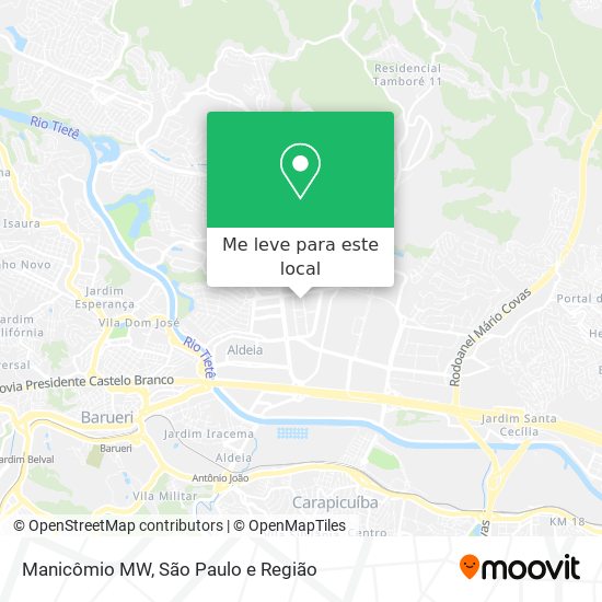 Manicômio MW mapa