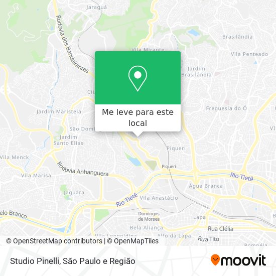 Studio Pinelli mapa