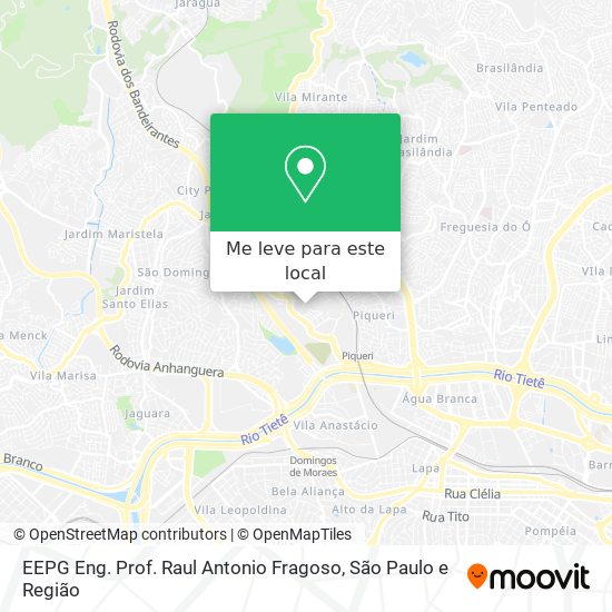 EEPG Eng. Prof. Raul Antonio Fragoso mapa