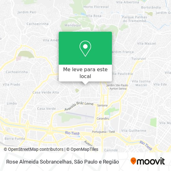 Rose Almeida Sobrancelhas mapa