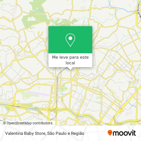 Valentina Baby Store mapa