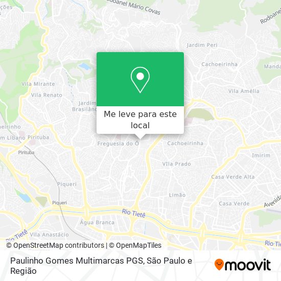 Paulinho Gomes Multimarcas PGS mapa