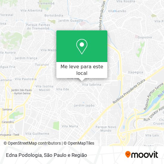 Edna Podologia mapa