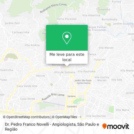 Dr. Pedro Franco Novelli - Angiologista mapa