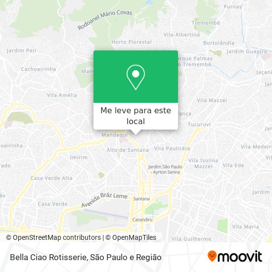 Bella Ciao Rotisserie mapa