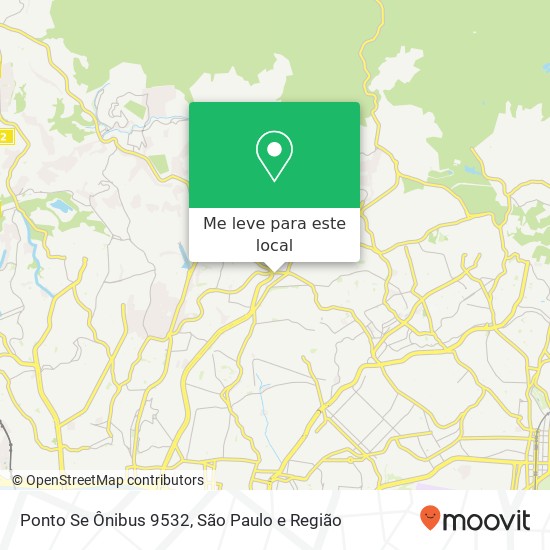 Ponto Se Ônibus 9532 mapa