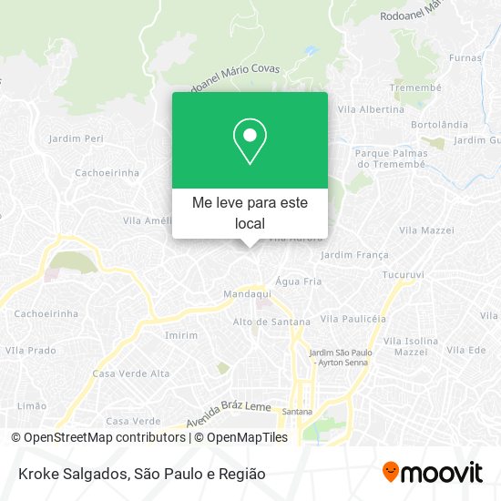 Kroke Salgados mapa