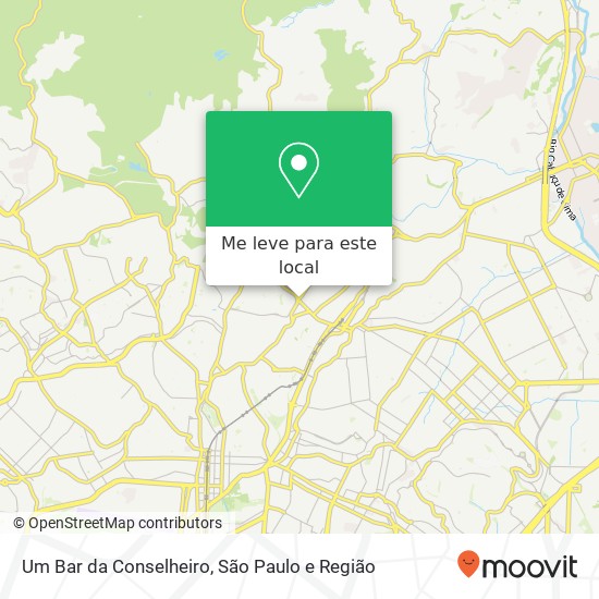 Um Bar da Conselheiro mapa