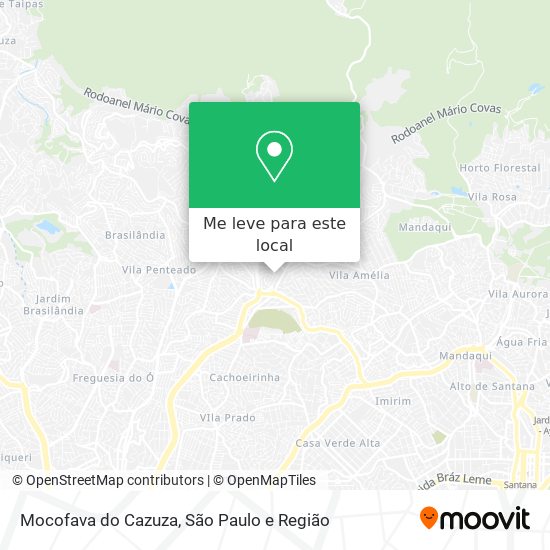 Mocofava do Cazuza mapa