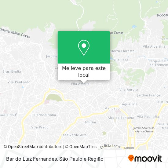 Bar do Luiz Fernandes mapa