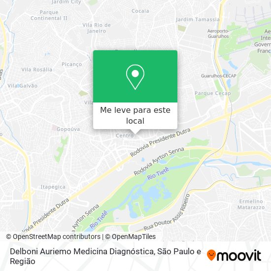 Delboni Auriemo Medicina Diagnóstica mapa