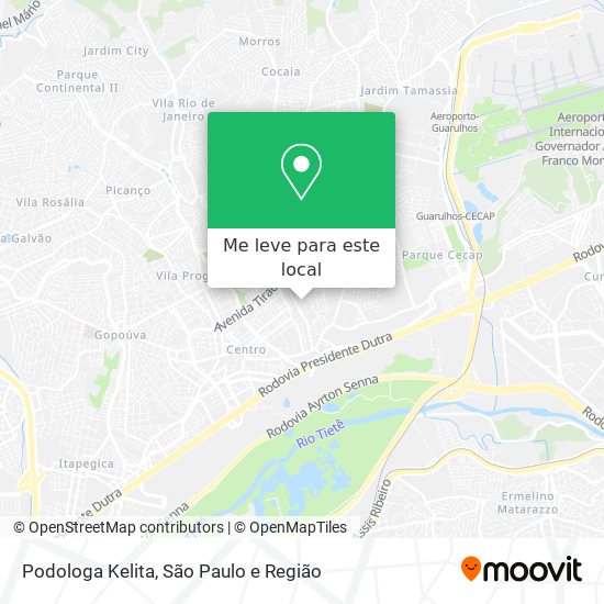 Podologa Kelita mapa