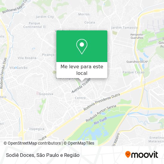 Sodiê Doces mapa