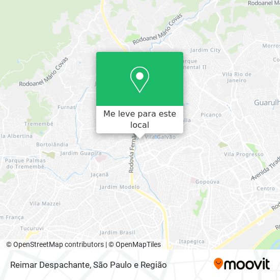 Reimar Despachante mapa