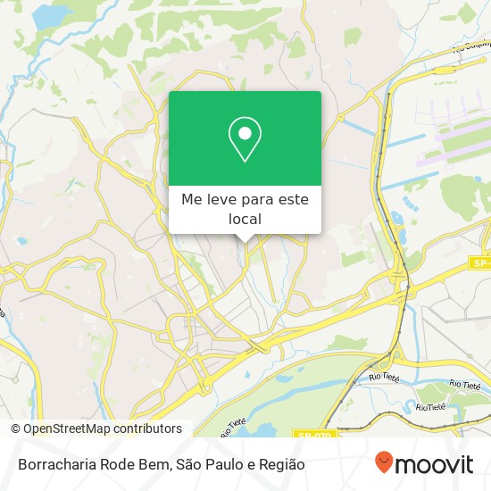 Borracharia Rode Bem mapa