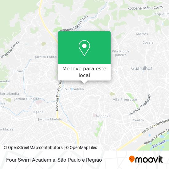 Four Swim Academia mapa
