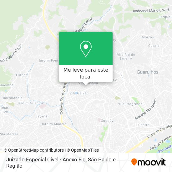 Juizado Especial Civel - Anexo Fig mapa