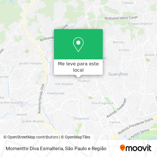 Momentto Diva Esmalteria mapa