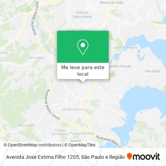 Avenida José Estima Filho 1205 mapa