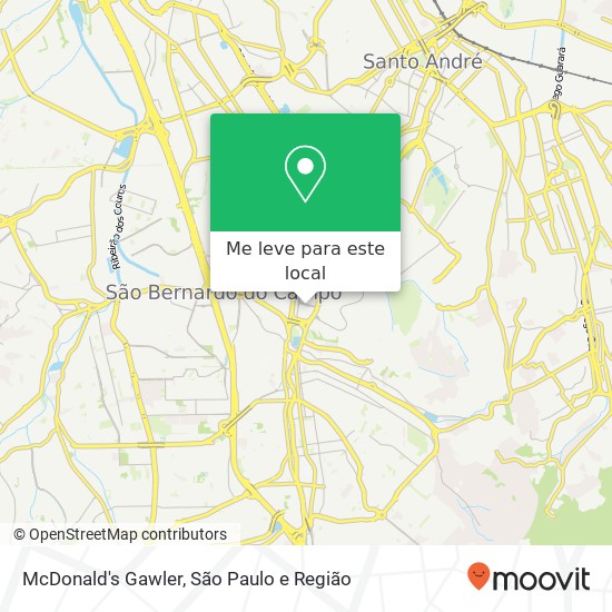 McDonald's Gawler mapa