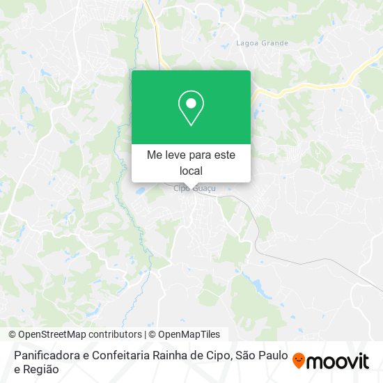 Panificadora e Confeitaria Rainha de Cipo mapa