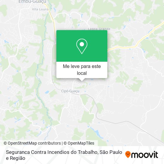 Seguranca Contra Incendios do Trabalho mapa