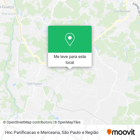 Hnc Panificacao e Mercearia mapa