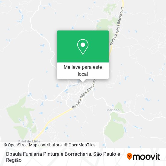 Dpaula Funilaria Pintura e Borracharia mapa