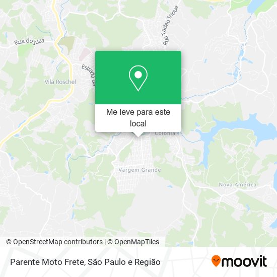 Parente Moto Frete mapa