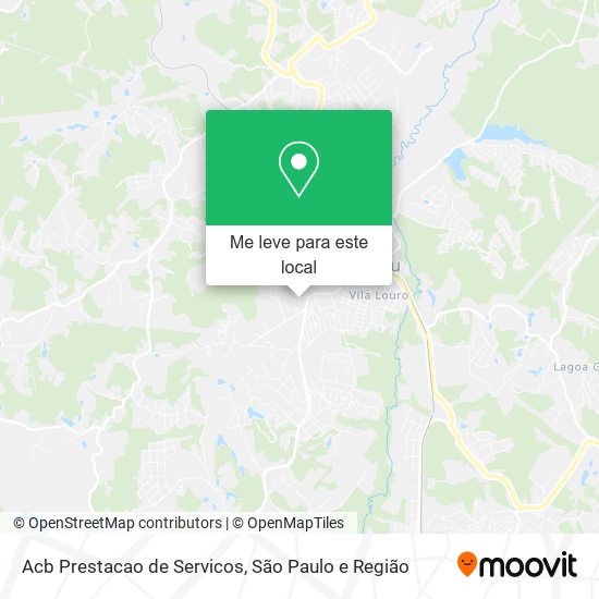 Acb Prestacao de Servicos mapa