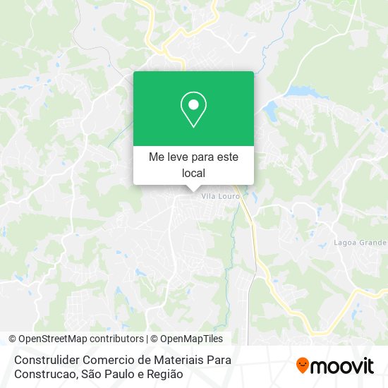 Construlider Comercio de Materiais Para Construcao mapa