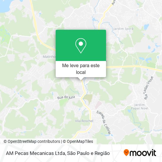 AM Pecas Mecanicas Ltda mapa