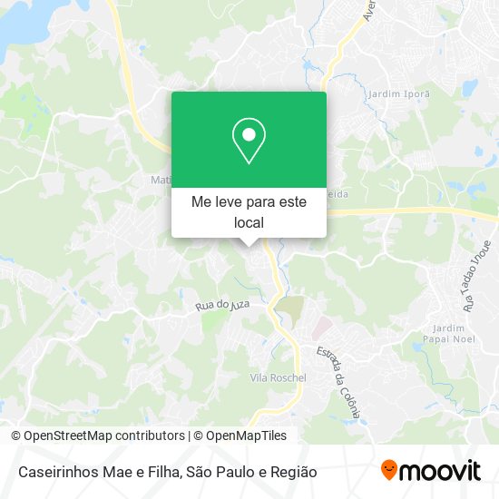 Caseirinhos Mae e Filha mapa