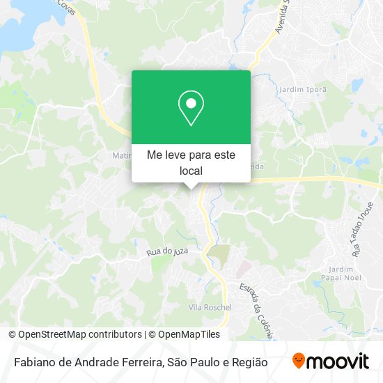 Fabiano de Andrade Ferreira mapa