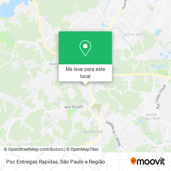 Psc Entregas Rapidas mapa