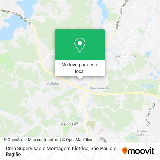 Cmn Supervisao e Montagem Eletrica mapa