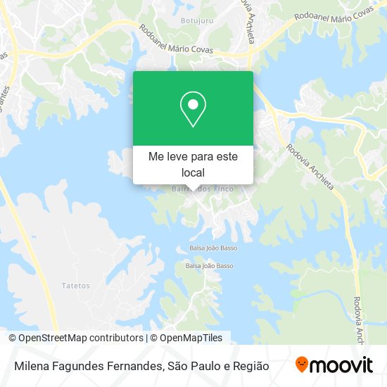 Milena Fagundes Fernandes mapa