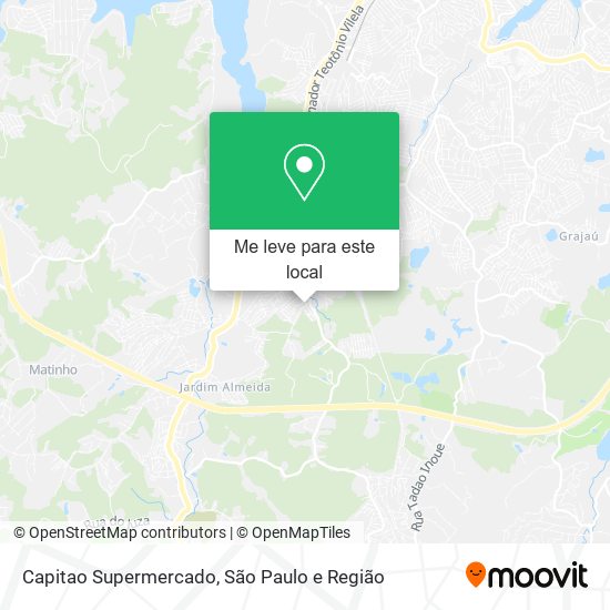 Capitao Supermercado mapa