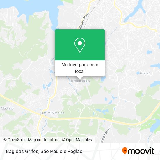 Bag das Grifes mapa