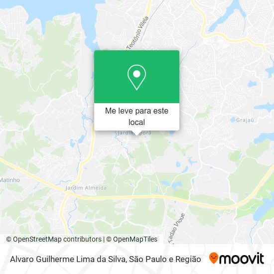 Alvaro Guilherme Lima da Silva mapa