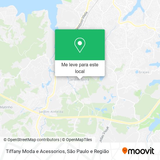 Tiffany Moda e Acessorios mapa