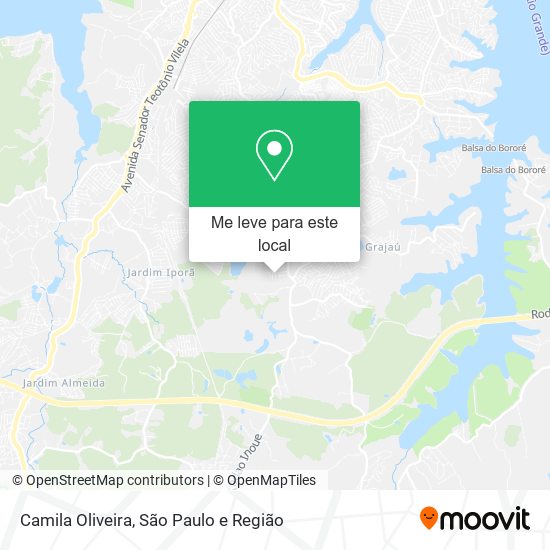 Camila Oliveira mapa