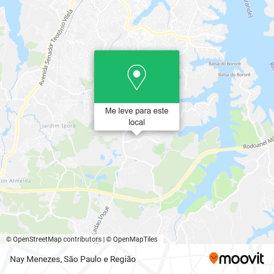 Nay Menezes mapa