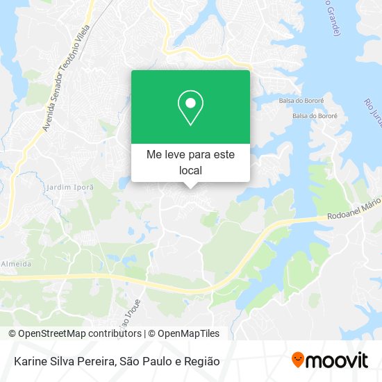 Karine Silva Pereira mapa