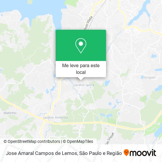 Jose Amaral Campos de Lemos mapa