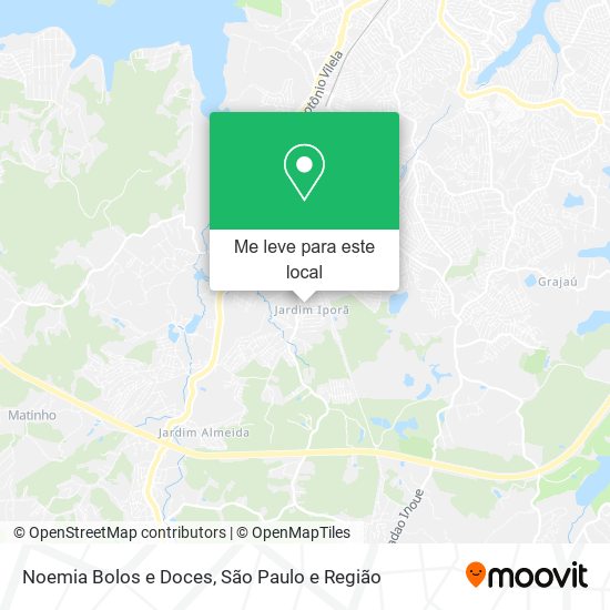 Noemia Bolos e Doces mapa