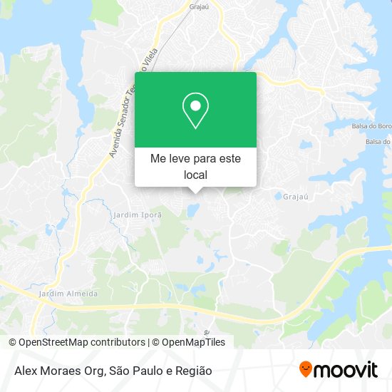 Alex Moraes Org mapa