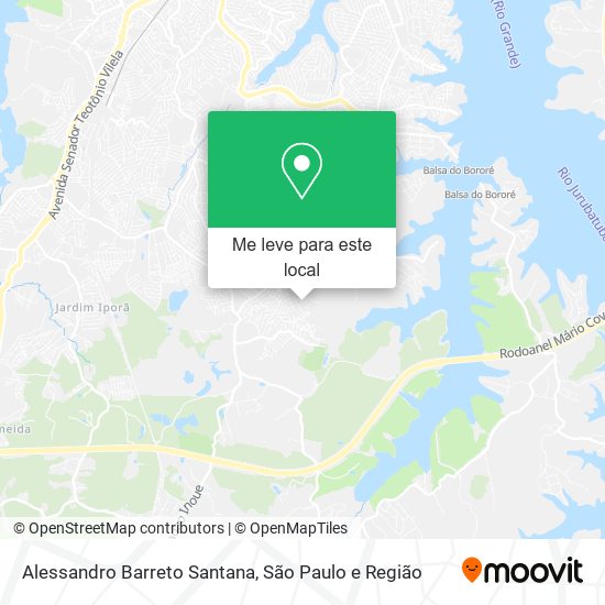 Alessandro Barreto Santana mapa